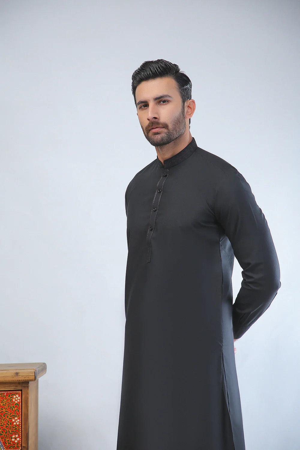 Dot N Dot Embroidered Pakistani Mens Shalwar Kameez DOT07