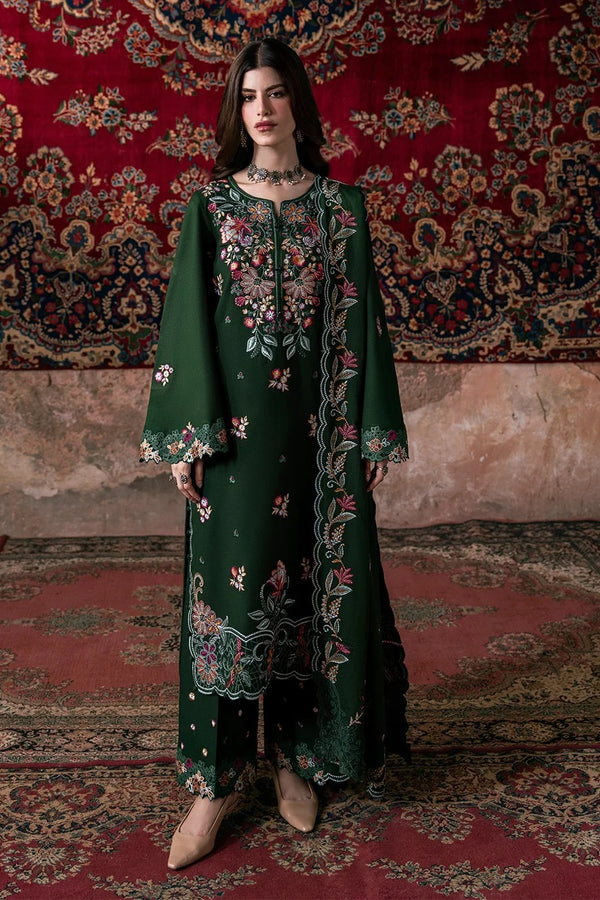 Allys Embroidered Karandi 3 Piece Suit ALL161