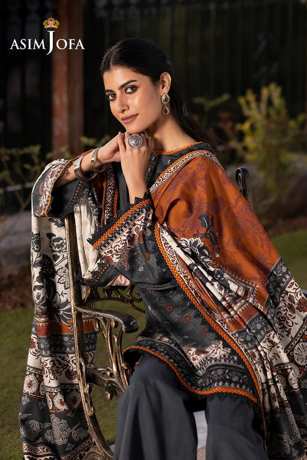 Asim Jofa Viscose 3 Piece Suit ASJ06