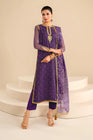 Baroque Embroidered Chiffon Wedding Wear BAR63