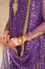 Baroque Embroidered Chiffon Wedding Wear BAR63