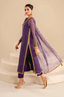 Baroque Embroidered Chiffon Wedding Wear BAR63