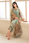Baroque Embroidered Net Wedding Wear BAR64