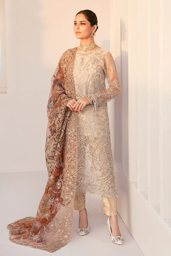 Baroque Chantelle Net Wedding Wear 50” Length CH11-03 BAR50