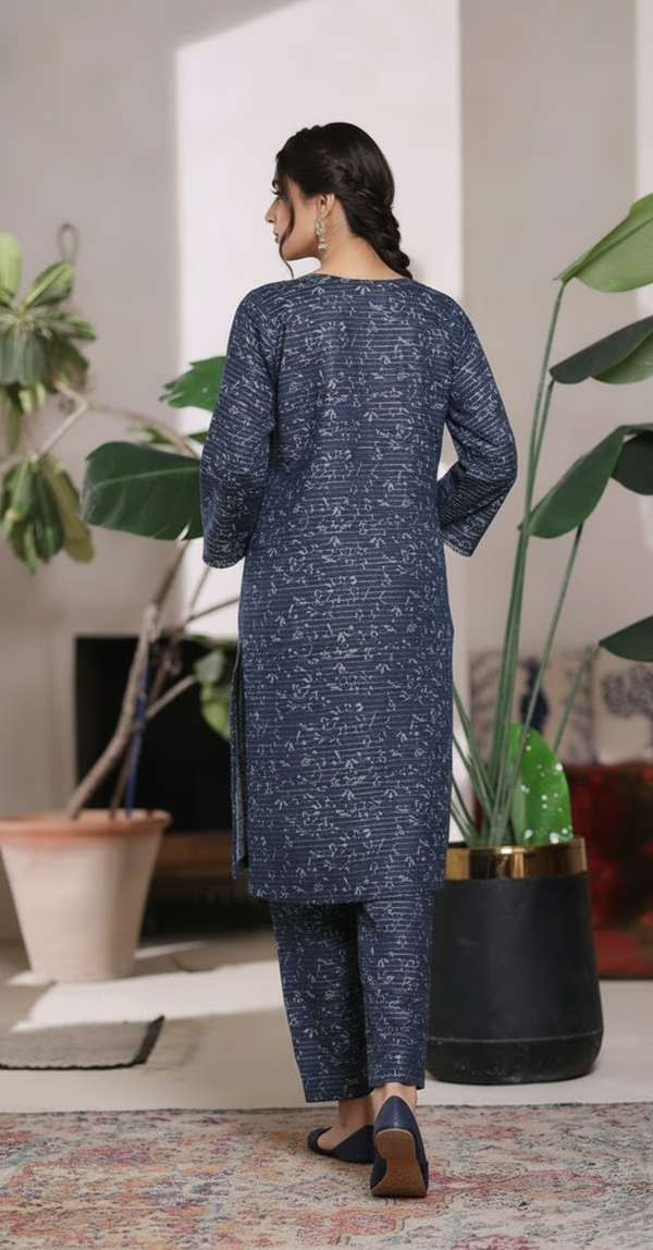 Bin Saeed Khaddar 2 Piece Suit BIN218