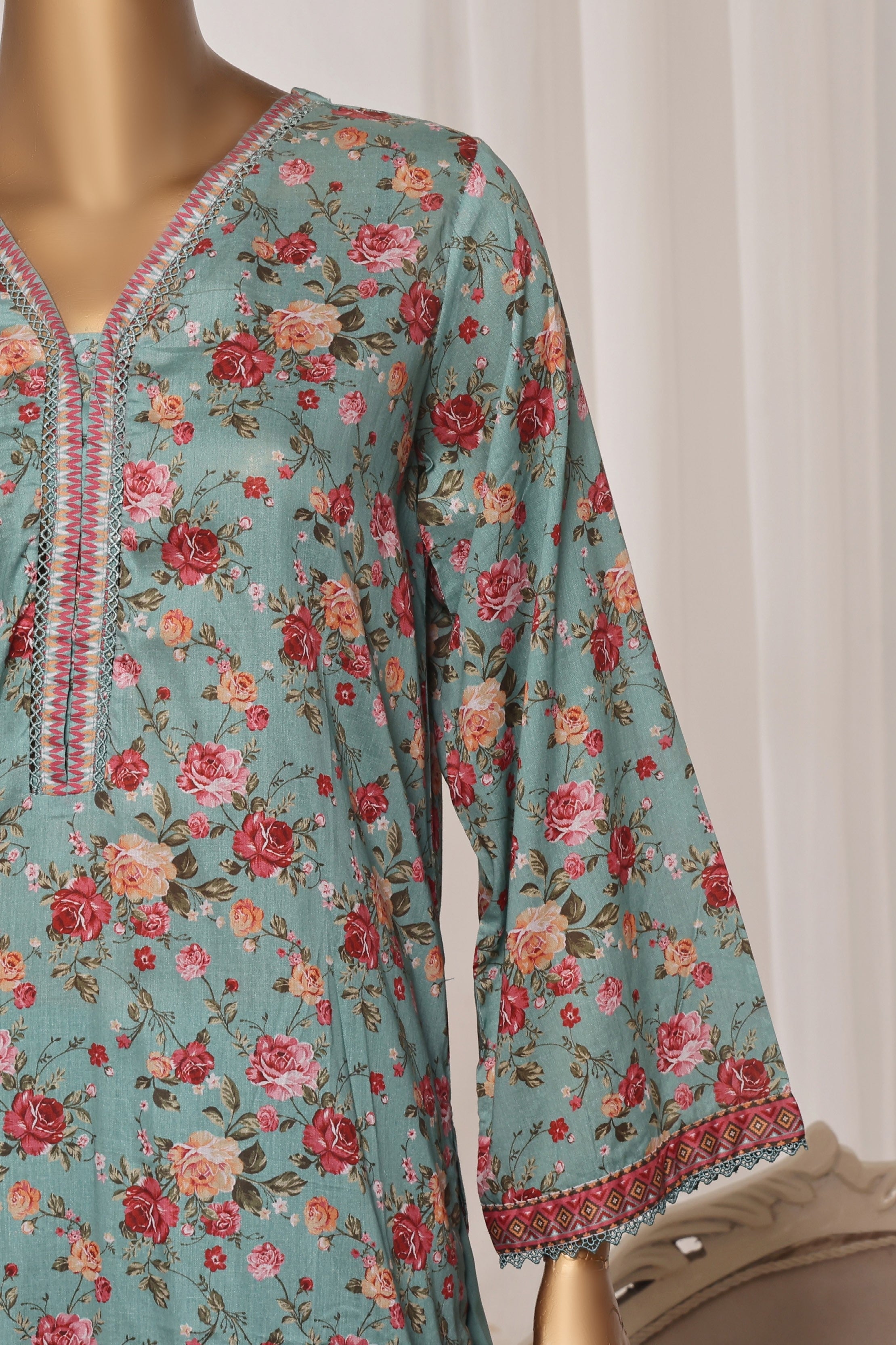 Bin Saeed Lawn 3 Piece Suit BIN208