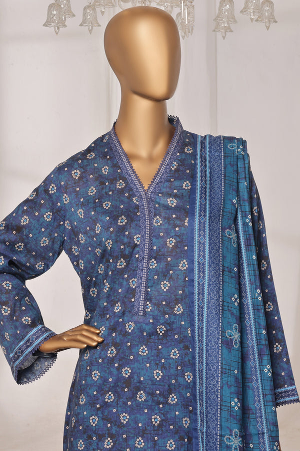 Bin Saeed Lawn 3 Piece Suit BIN209