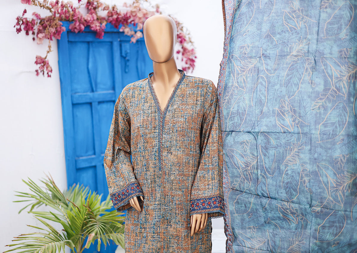 BIN SAEED 3pcs lawn suit main image 1