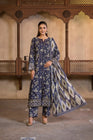 Bin Tayyab Embroidered Lawn 3 Piece Suit BIT03