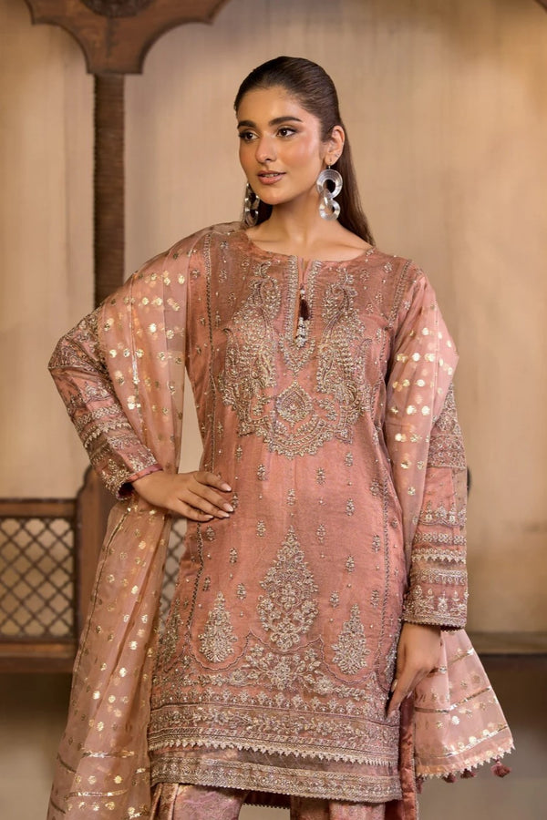 Bin Tayyab Embroidered Farshi Shalwar Wedding Wear BIT01