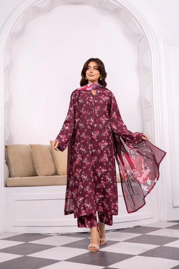 Bin Tayyab Lawn 3 Piece Suit BIT08