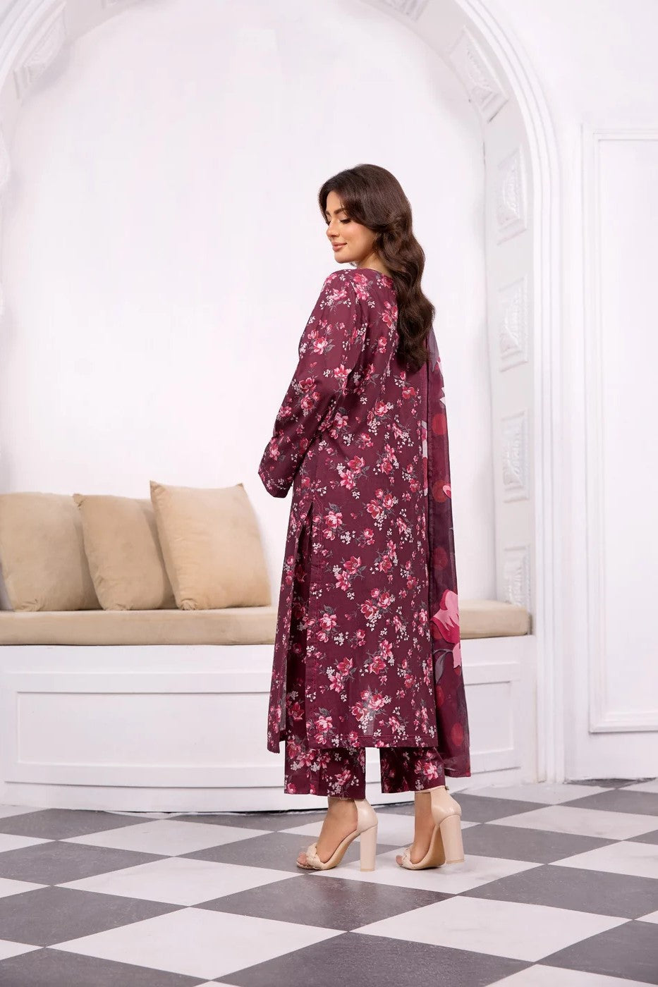 Bin Tayyab Lawn 3 Piece Suit BIT08