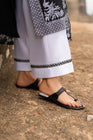 Casual Lite Embroidered Cotton 3 Piece Suit CAS10