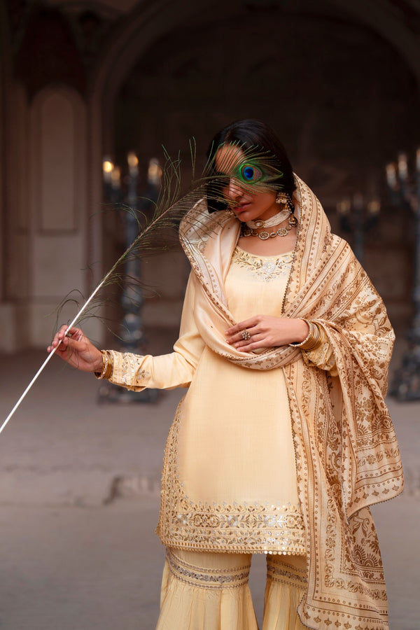 Casual Lite Festive Gharara Noor-e-Darbar CAS11