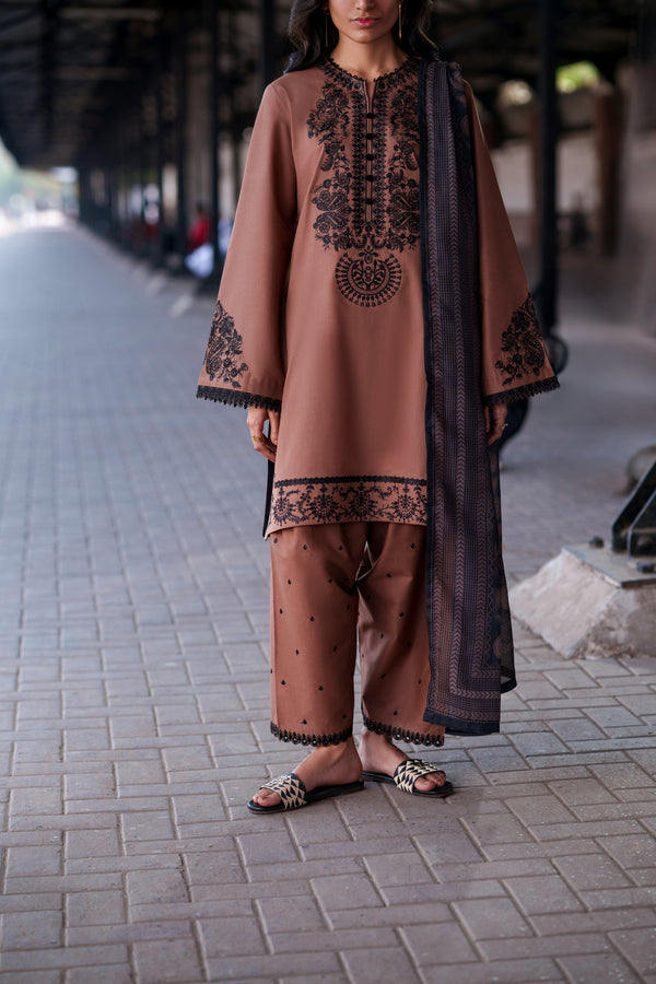Casual Lite Festive Shalwar Kameez Ciara Earth CAS36