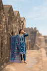 Casual Lite Embroidered Cotton 3 Piece Suit CAS06