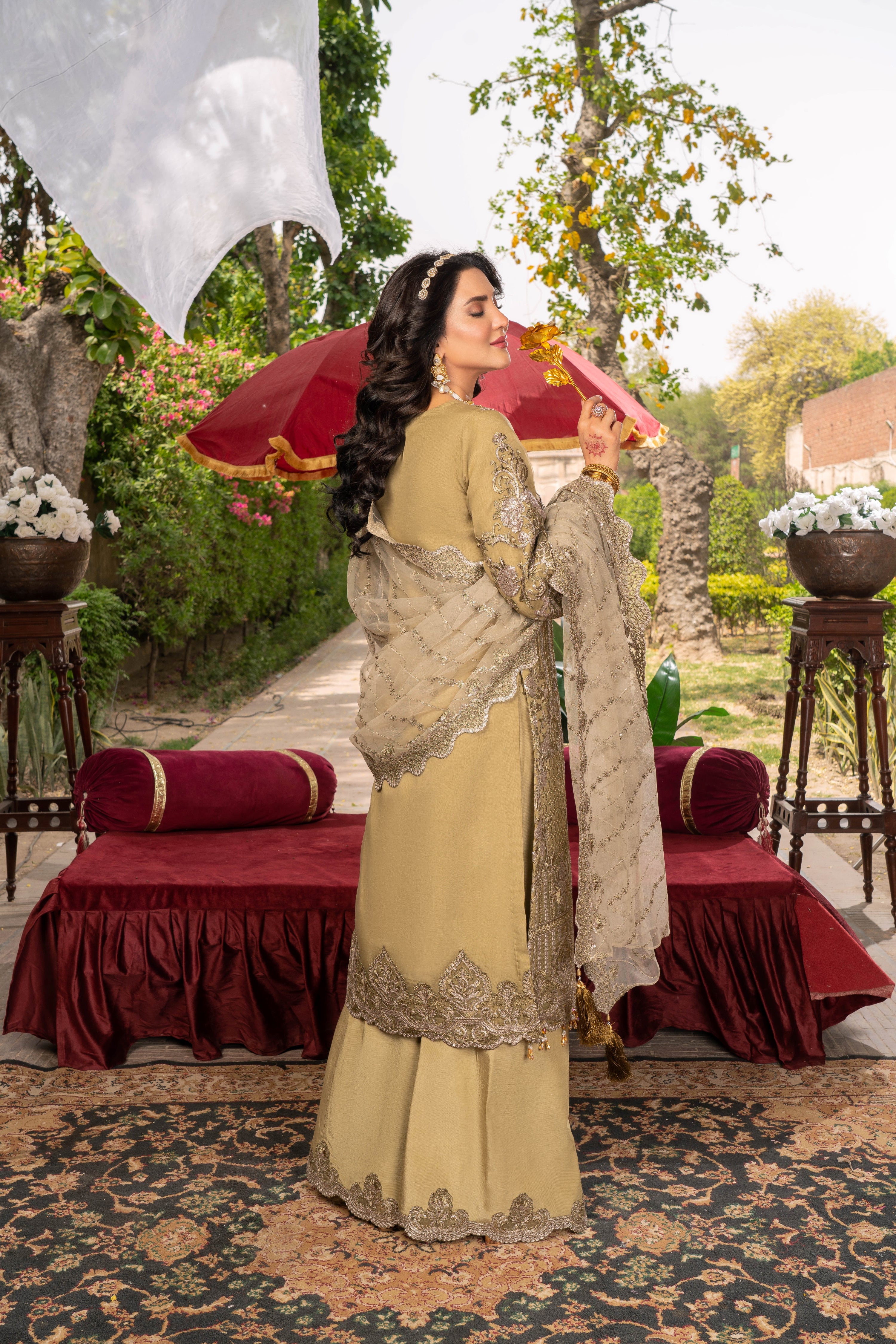 Imrozia Embellished Organza Wedding Wear Arana IMR239