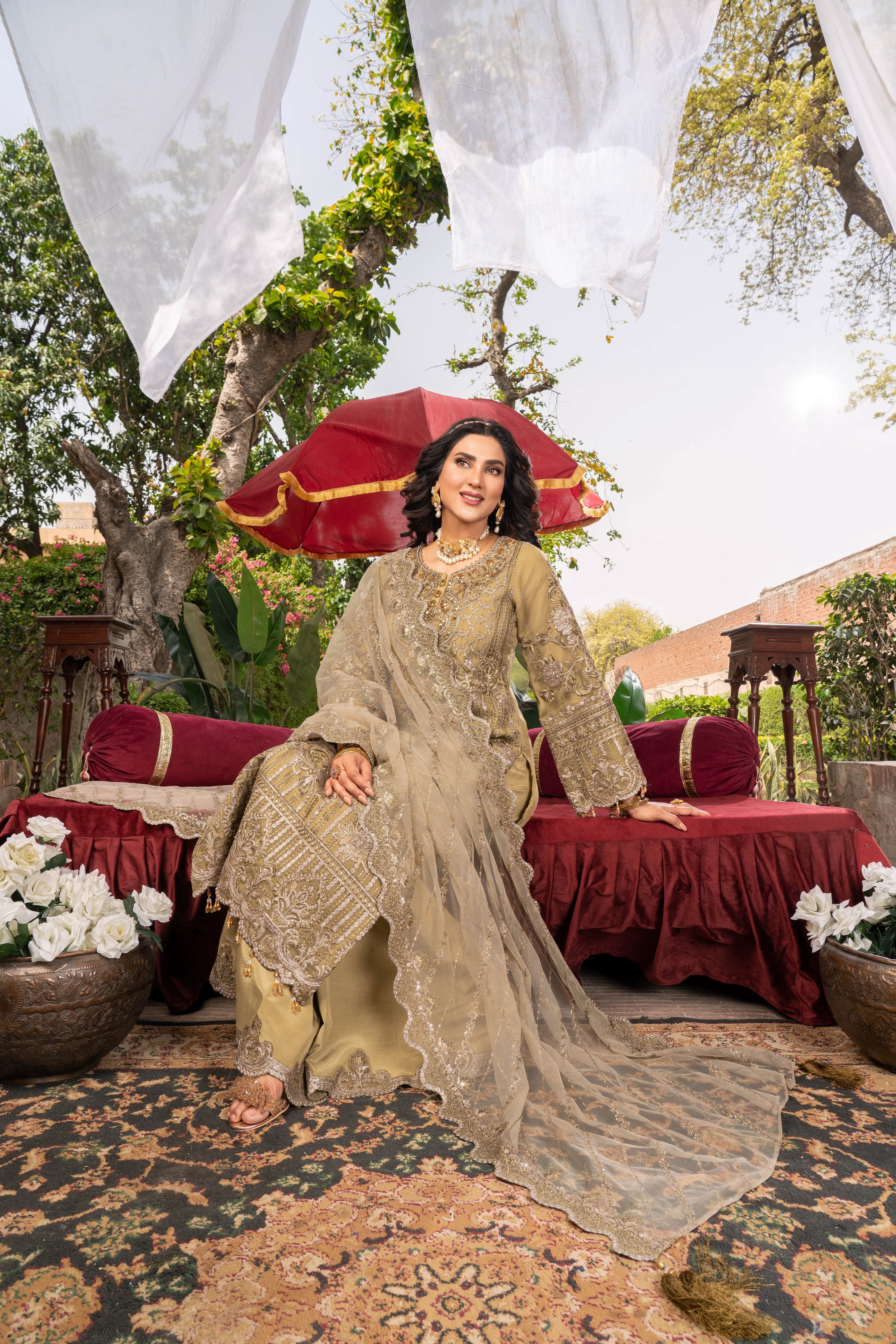 Imrozia Embellished Organza Wedding Wear Arana IMR239