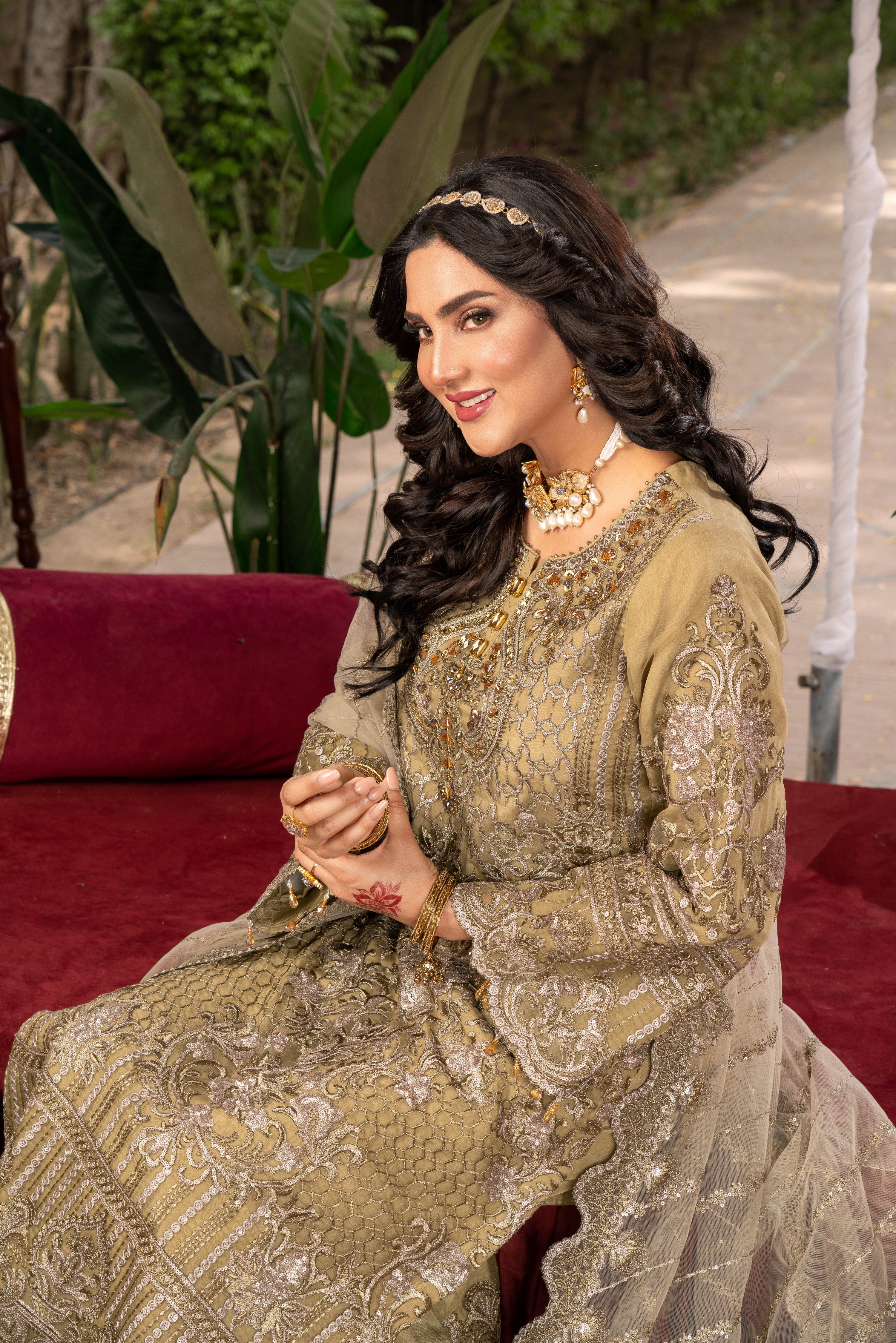 Imrozia Embellished Organza Wedding Wear Arana IMR239