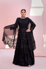 Differ Embellished Chiffon Maxi Dress Pakistani Party Wear DIF03