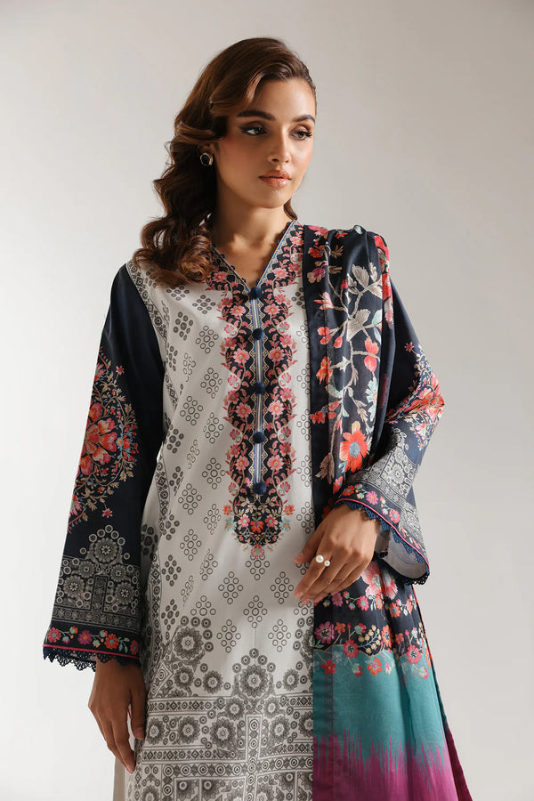Ethnic Lawn 3 Piece Suit ETH80