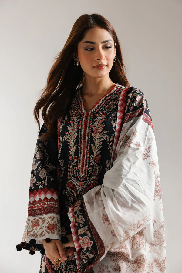 Ethnic Lawn 3 Piece Suit ETH72