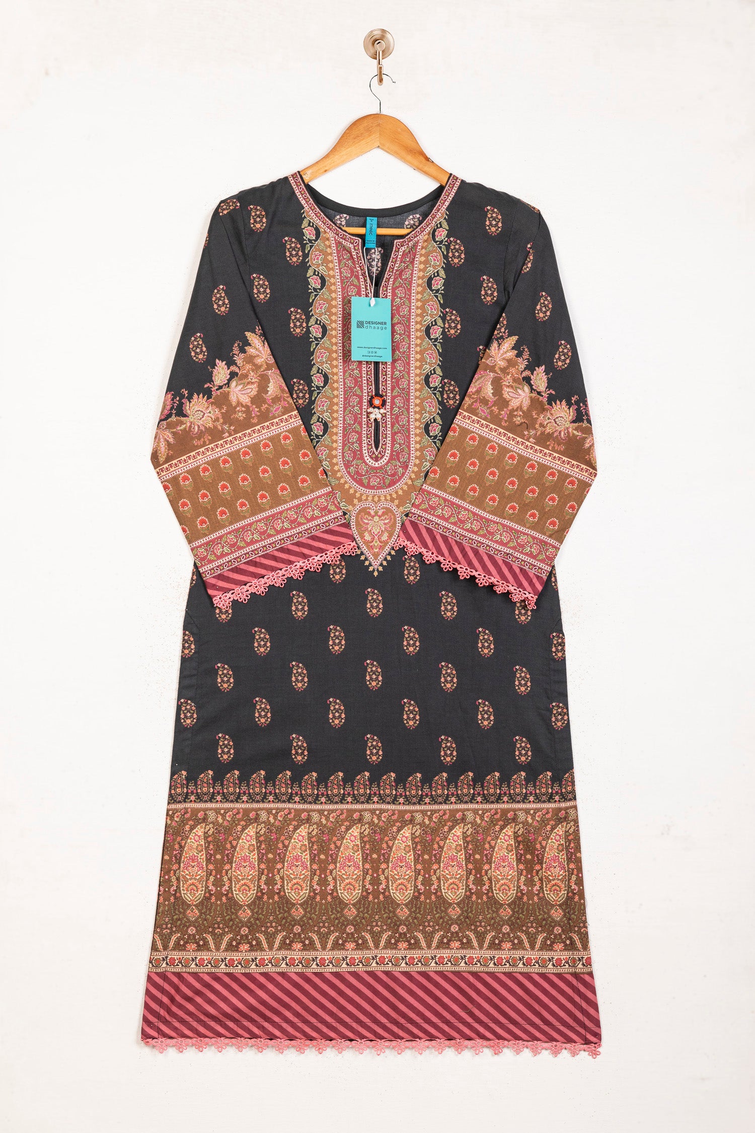 Ethnic Lawn 3 Piece Suit ETH37