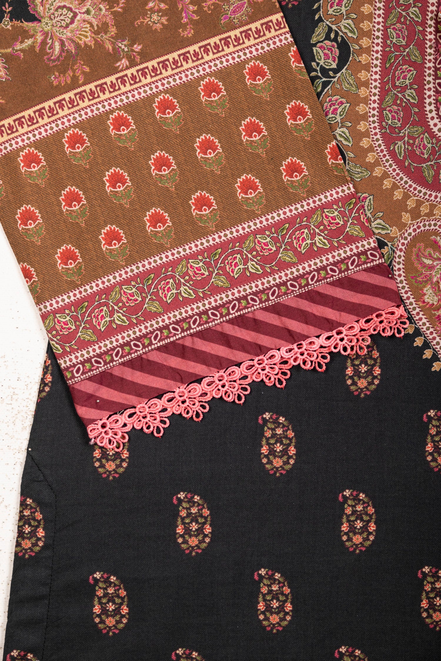 Ethnic Lawn 3 Piece Suit ETH37