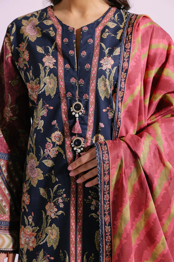 Ethnic Lawn 3 Piece Suit ETH39