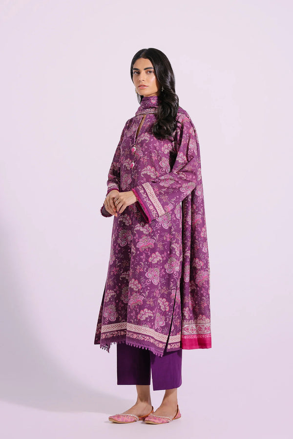 Ethnic Khaddar 3 Piece Suit ETH49