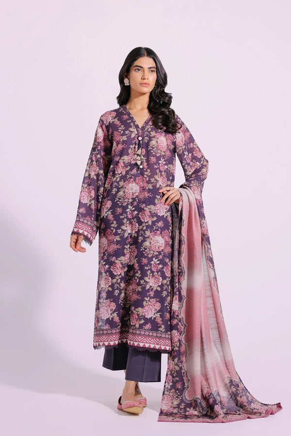 Ethnic Khaddar 3 Piece Suit ETH51