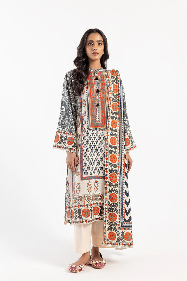 Ethnic Khaddar 3 Piece Suit ETH57