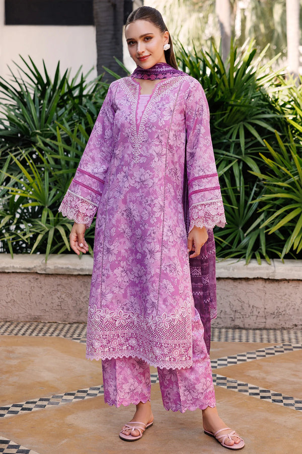 Farasha Embroidered Lawn 3 Piece Suit FAR19