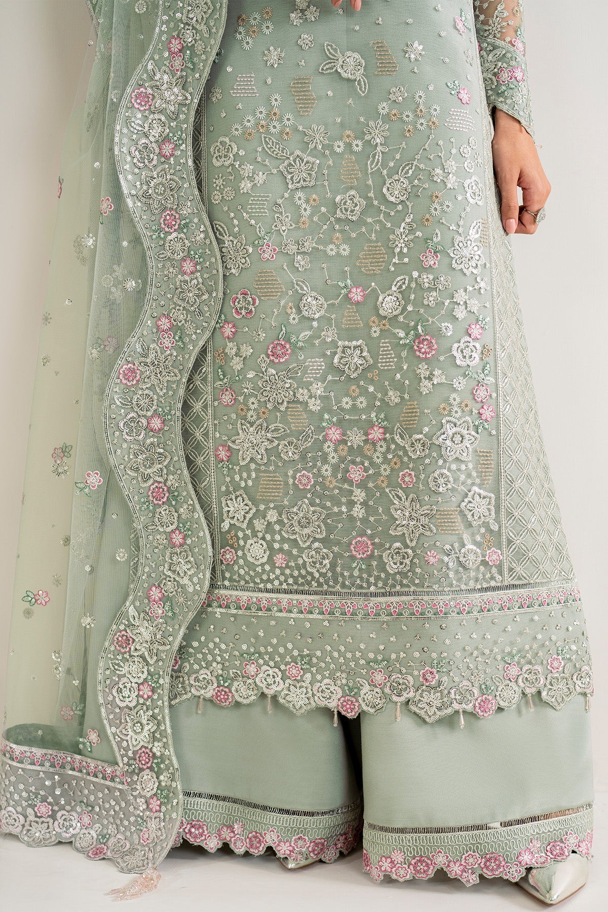 Farasha Embroidered Net Wedding Wear Florenca FAR14