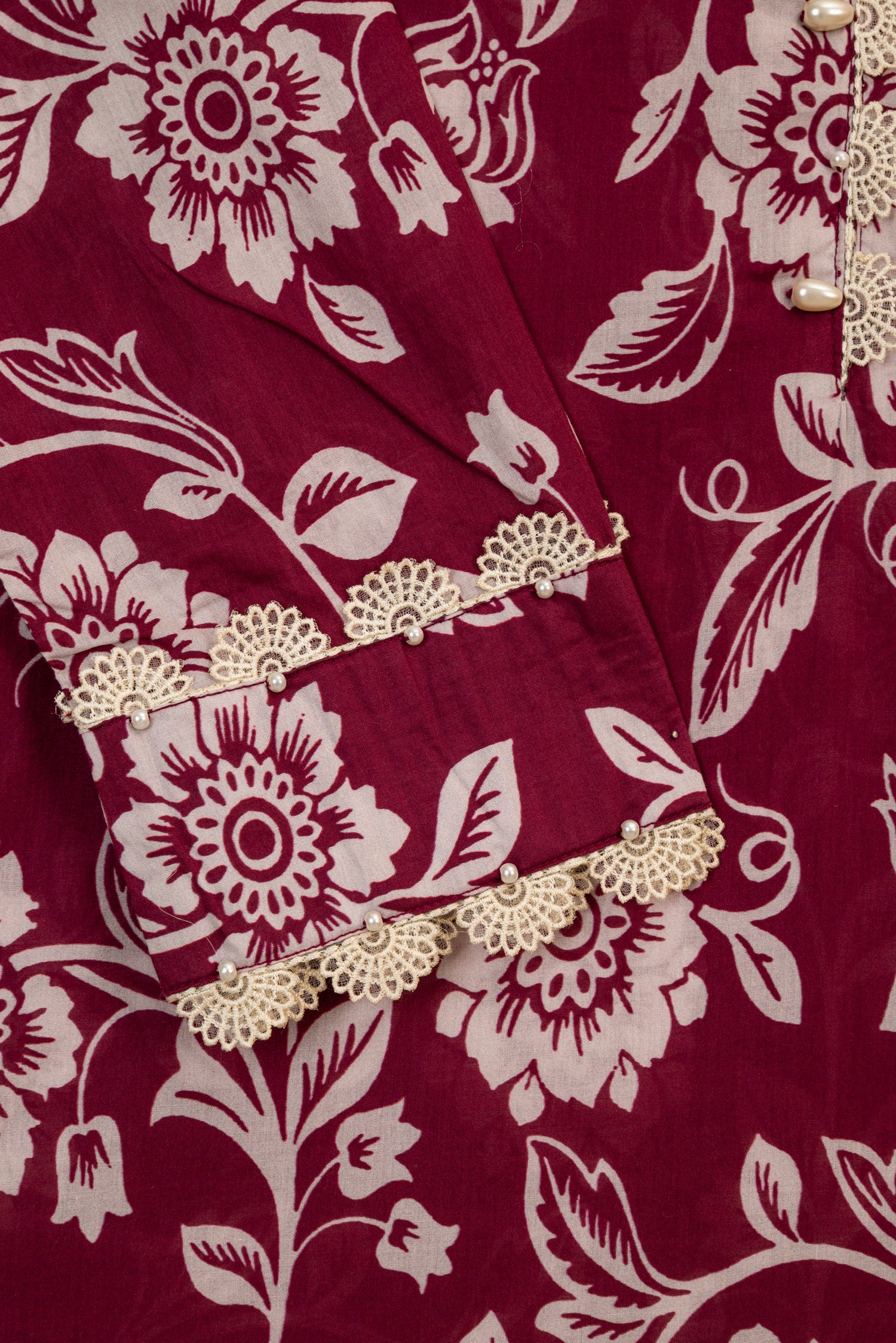 Farasha Lawn Imperial Bloom Dove 3 Piece Suit FAR03