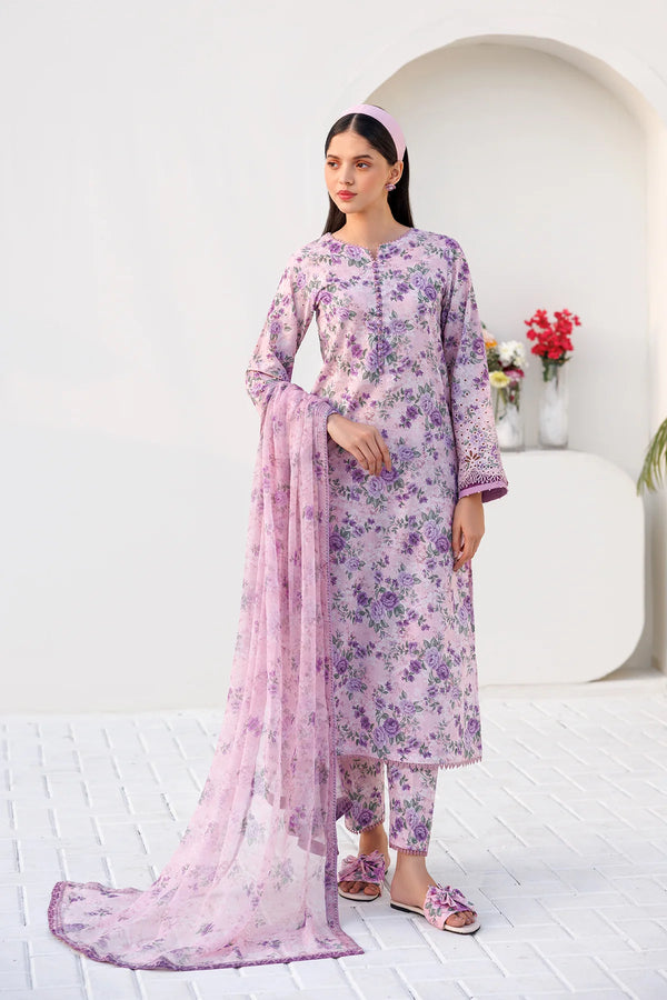Farasha Lawn Tulip Tales 3 Piece Suit FAR07