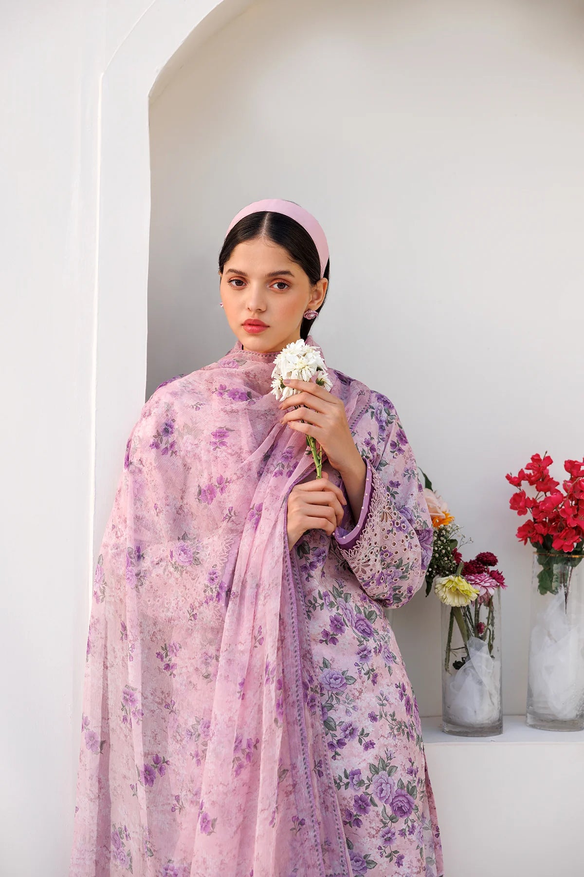 Farasha Lawn Tulip Tales 3 Piece Suit FAR07