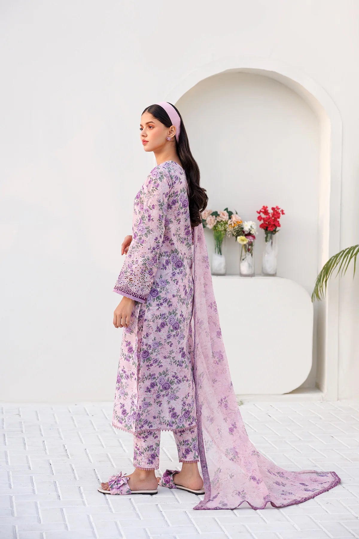 Farasha Lawn Tulip Tales 3 Piece Suit FAR07