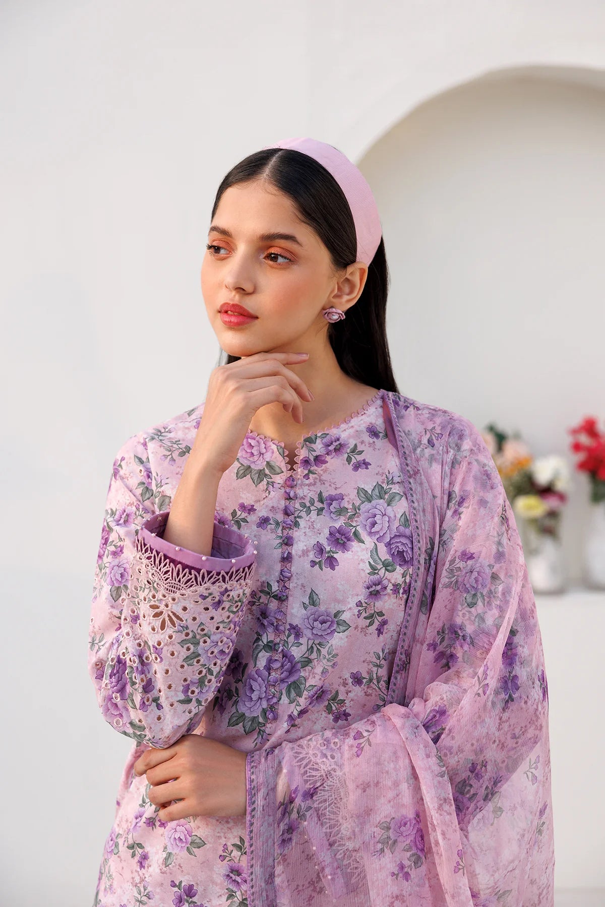 Farasha Lawn Tulip Tales 3 Piece Suit FAR07