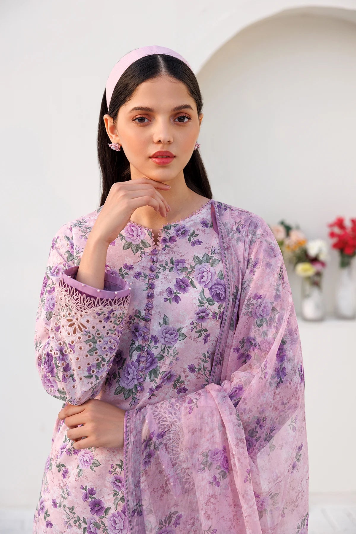 Farasha Lawn Tulip Tales 3 Piece Suit FAR07