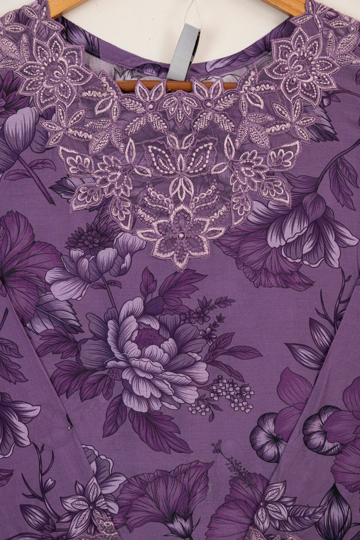 Farasha Lawn Vivid Purple 3 Piece Suit FAR08