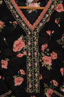 Farasha Lawn Black Scarlet 4 Piece Suit FAR09