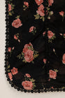 Farasha Lawn Black Scarlet 4 Piece Suit FAR09