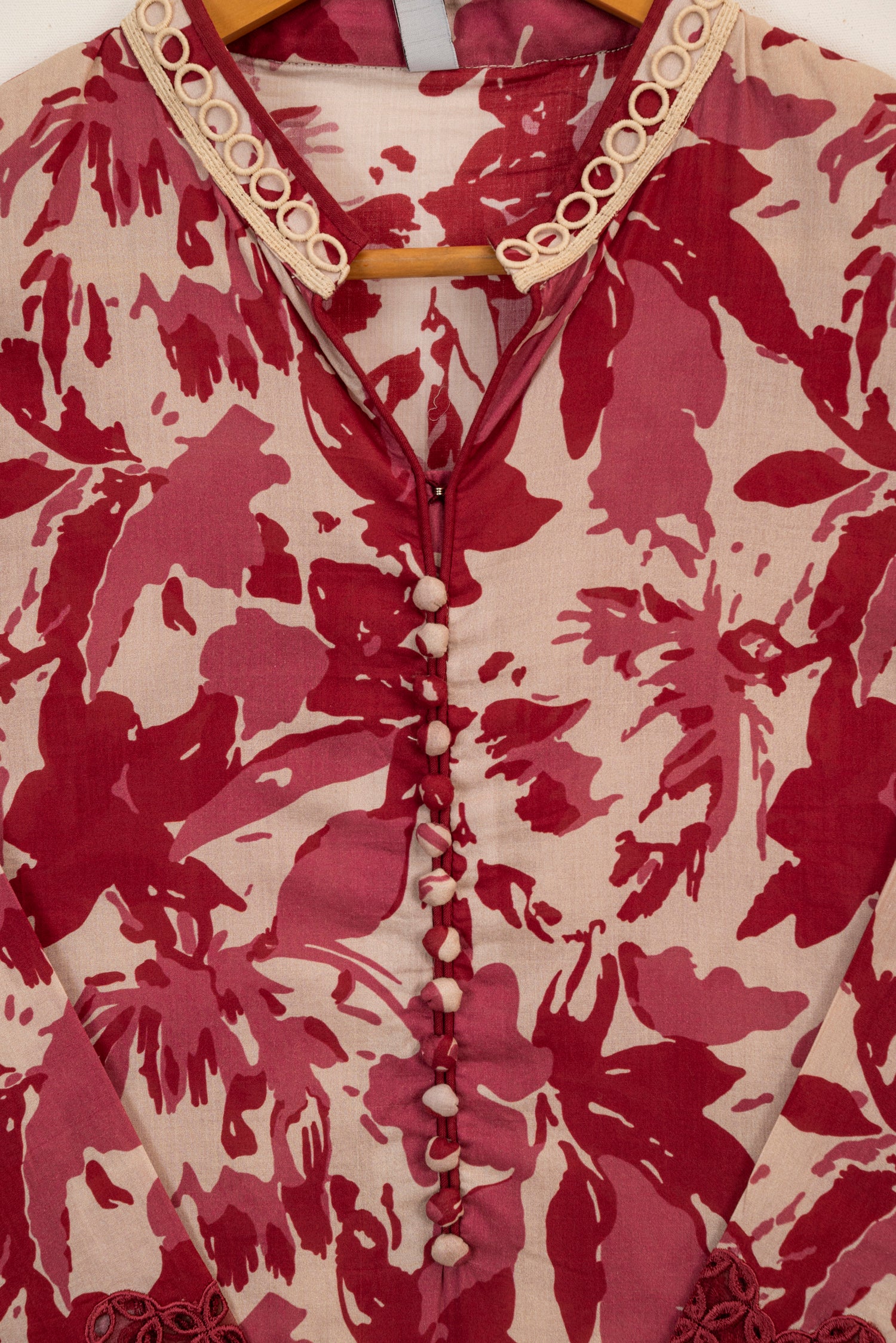 Farasha Lawn Jasmine Rose 3 Piece Suit FAR10