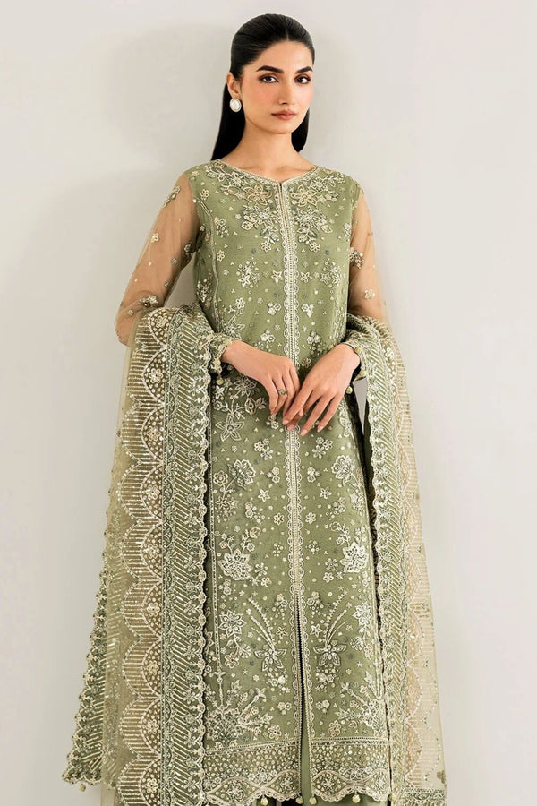 Farasha Embroidered Net Wedding Wear Perry FAR15