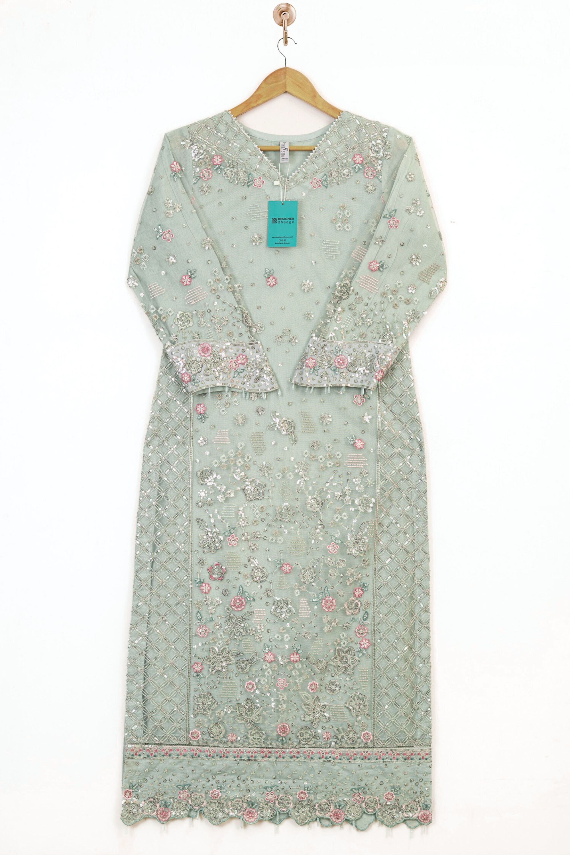 Farasha Embroidered Net Wedding Wear Florenca FAR14