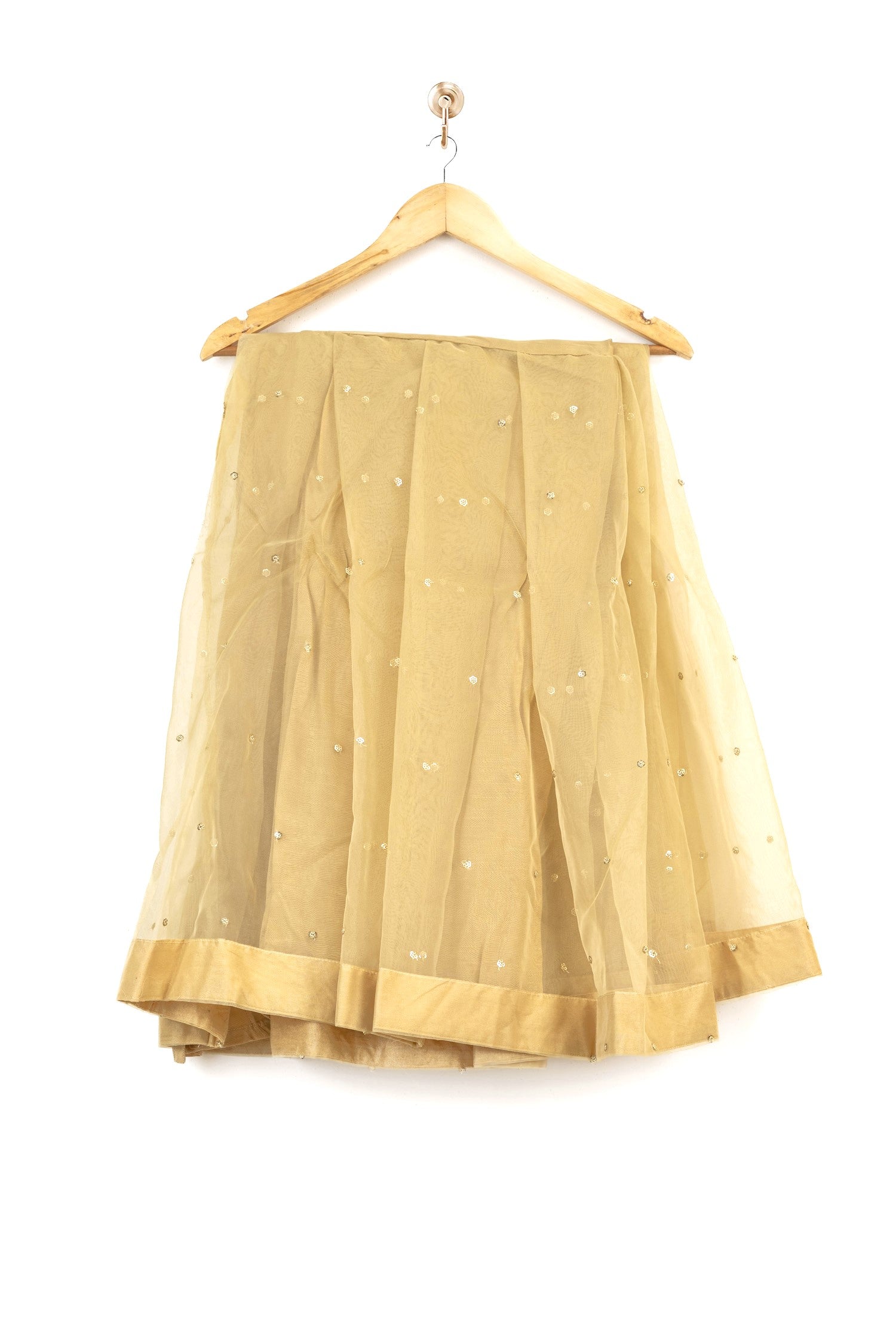 Farasha Embroidered Chiffon Wedding Wear Sharara Marigold Bliss FAR12