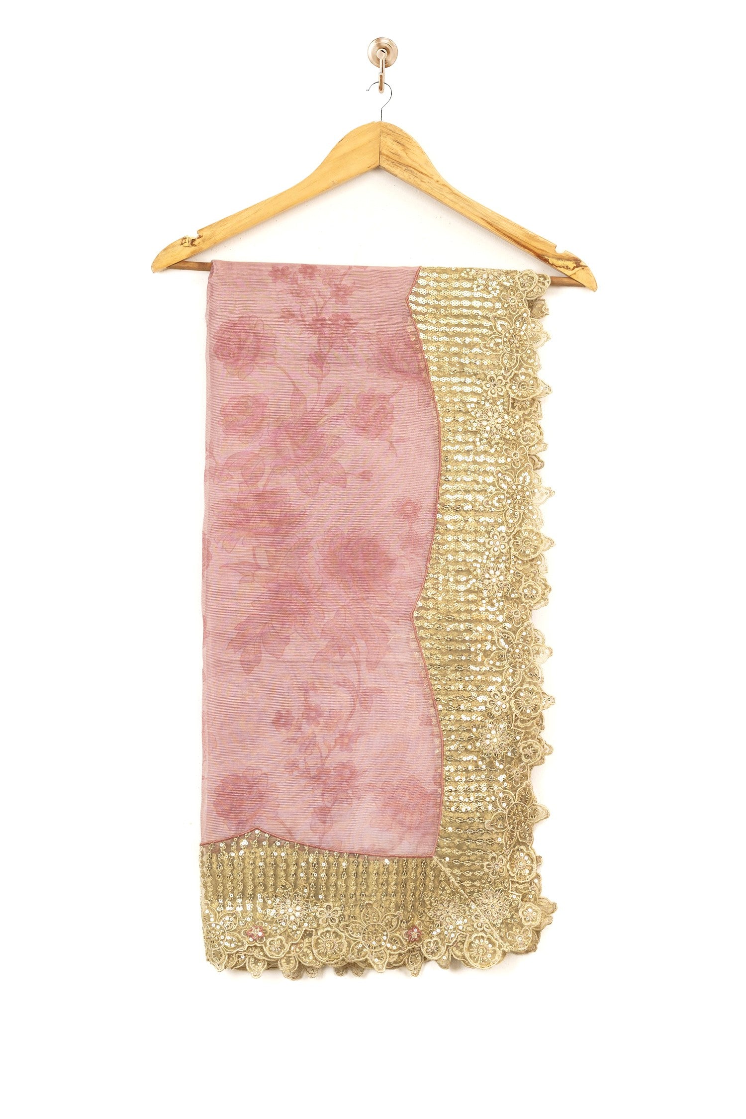 Farasha Embroidered Chiffon Wedding Wear Sharara Marigold Bliss FAR12