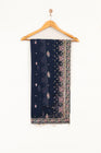 Farasha Embroidered Chiffon Wedding Wear Navy Noir FAR17