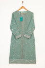 Farasha Embroidered Chiffon Wedding Wear Ocean Light FAR13